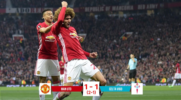 Man Utd vào CK Europa League sau trận hòa thót tim trước Celta