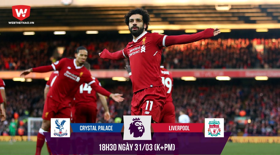 Salah sẽ san bằng kỷ lục của Ronaldo giúp Liverpool hạ Palace?