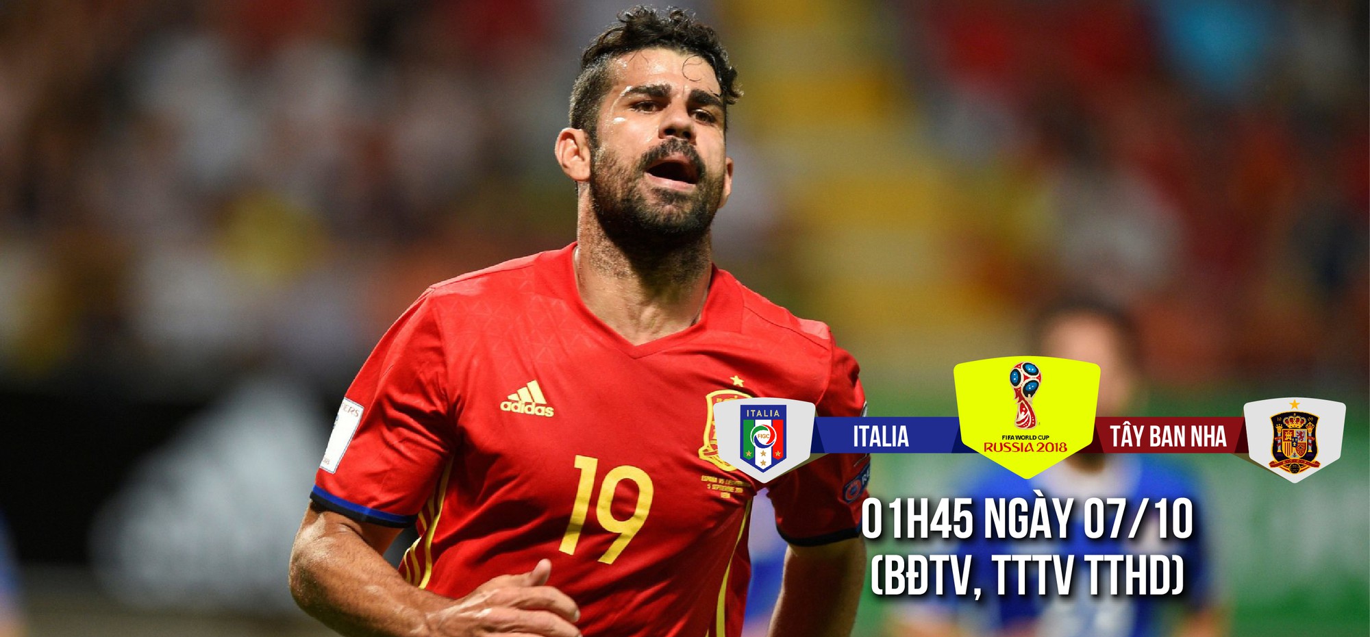 Italia - Tây Ban Nha: Diego Costa xóa ác mộng ở La Roja