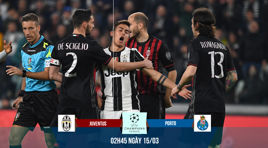 Juventus - Porto: Ra châu Âu, “Lão bà” sợ trọng tài “xanh mắt”