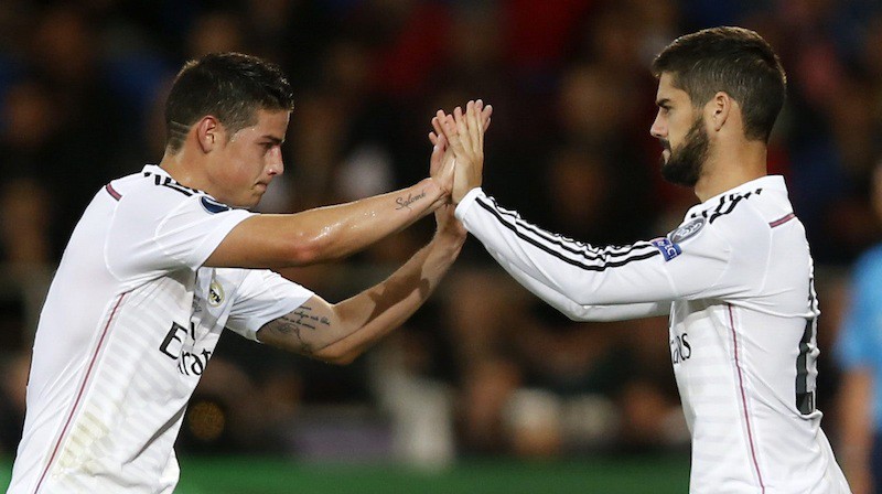 La Liga, 21h00 ngày 30/4: Sociedad - Real Madrid: Đến lượt Isco và James “cứu” Zidane