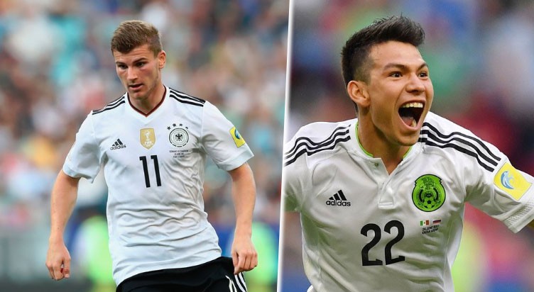 Link xem trực tiếp bán kết Confed Cup 2017: Đức - Mexico
