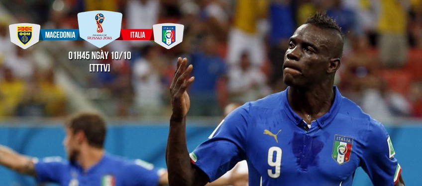 Macedonia - Italia: Azzurri lại thấy nhớ Balotelli