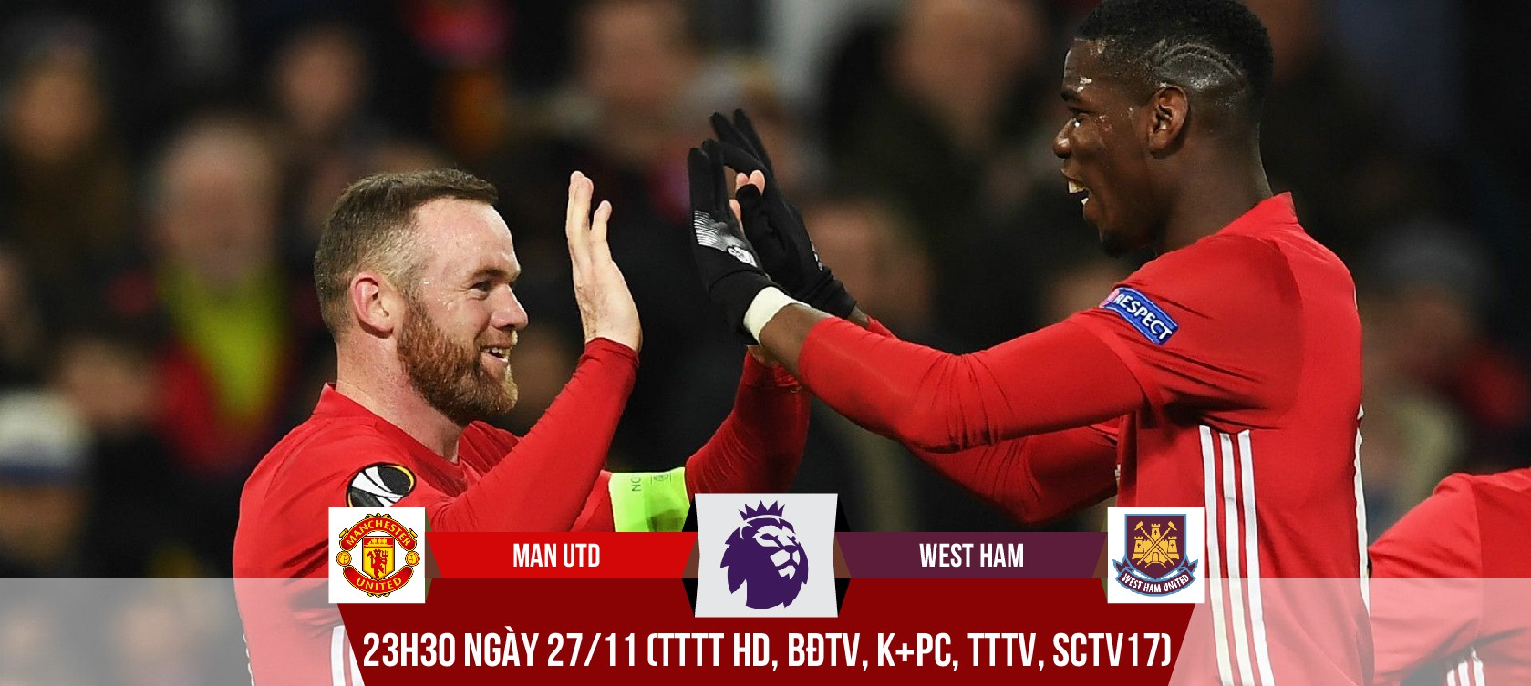 Man Utd - West Ham: Đừng bỏ qua chất lượng của Rooney!