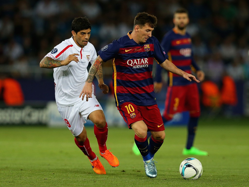 Messi là nỗi kinh hoàng của Sevilla