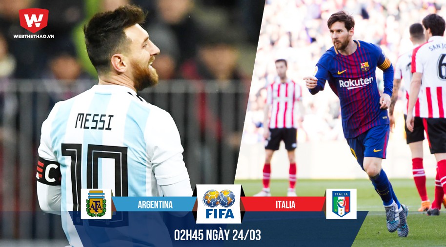 Messi và “thùng thuốc nổ 105 bàn" giúp Argentina chống Italia