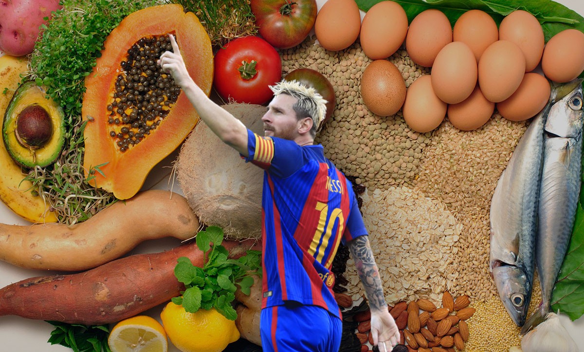 Poser đ&atilde; tư vấn chế độ ăn uống đặc biệt cho Messi