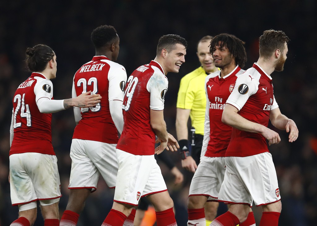 Ozil lập kỳ tích sau 5 năm đưa Arsenal vào tứ kết Europa League