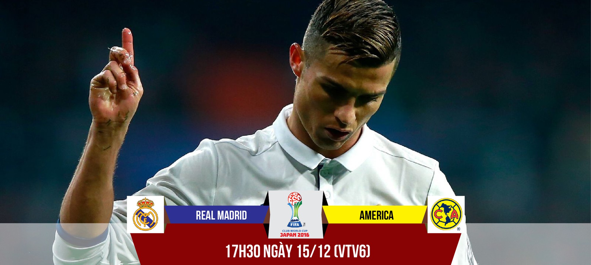 Real Madrid - America: Ronaldo “phá dớp” cho bàn thắng thứ 500