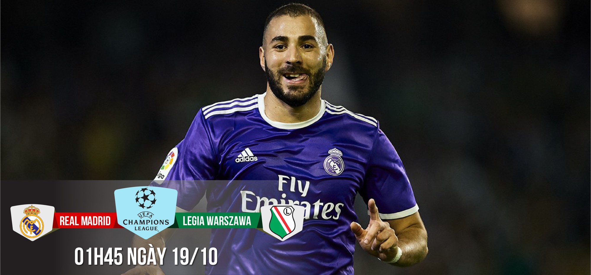 Real Madrid - Legia Warszawa: Tin hay không cho đinh ba BBC?