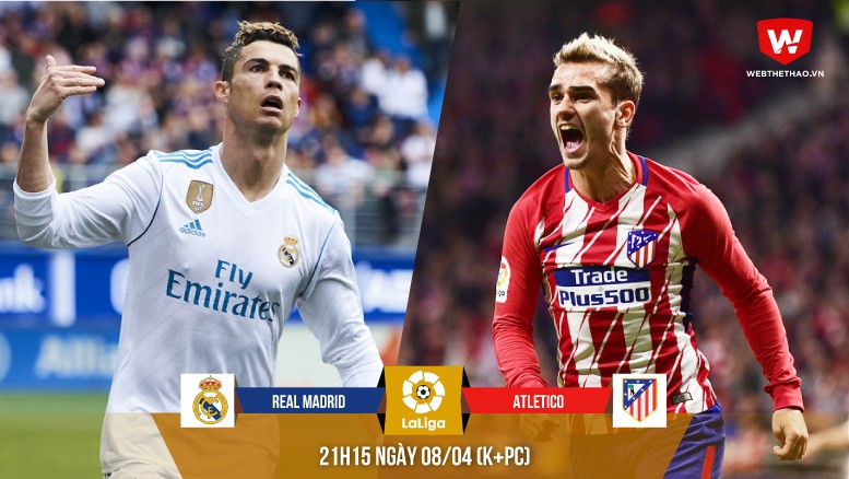 Ronaldo tăng tốc kinh ngạc "ăn" Griezmann, Real đè bẹp Atletico?