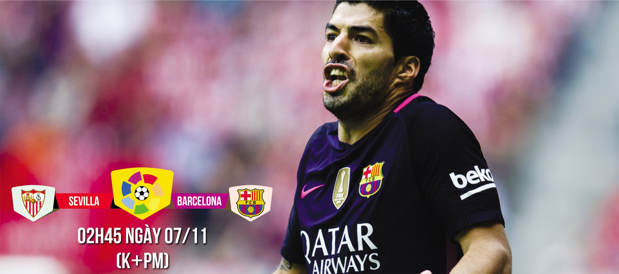 Sevilla - Barcelona: Vua “giội bom” Suarez khát bàn thắng