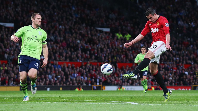 H&igrave;nh ảnh: Van Persie lập hat-trick cho MU