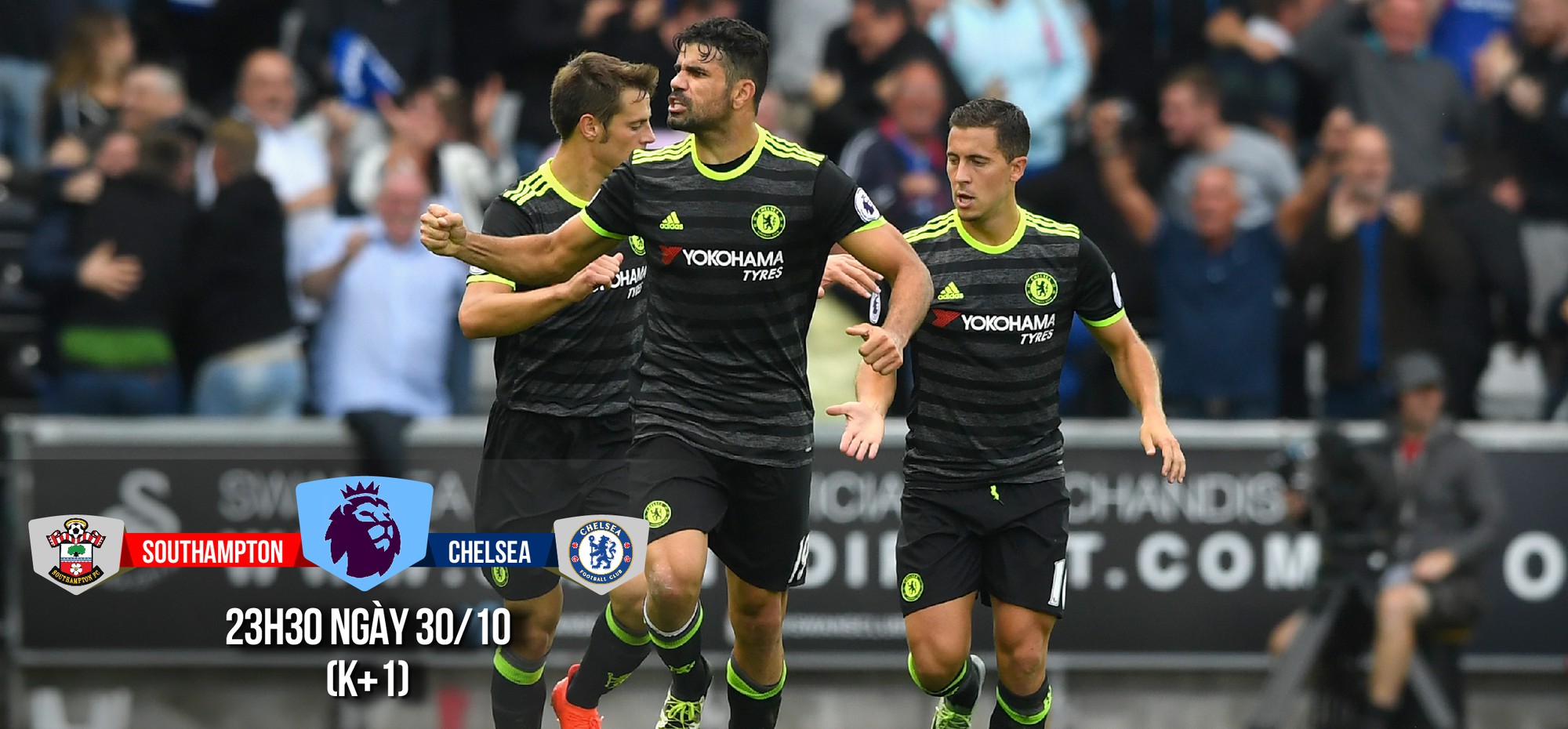 Southampton - Chelsea: Có thầy mới, Diego Costa hết bốc hỏa