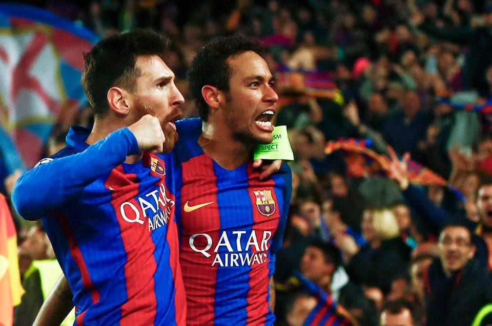 Tại sao Neymar chỉ xếp sau mỗi Messi?