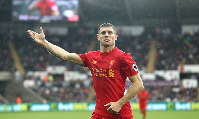 Thần tài Milner giúp Liverpool thắng trận thứ 4 liên tiếp