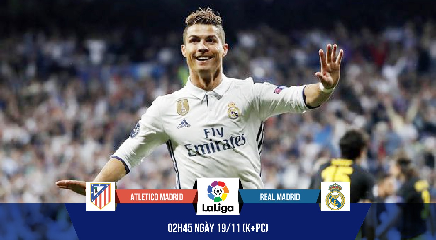 Trực tiếp trận Atletico - Real Madrid: Bất phân thắng bại
