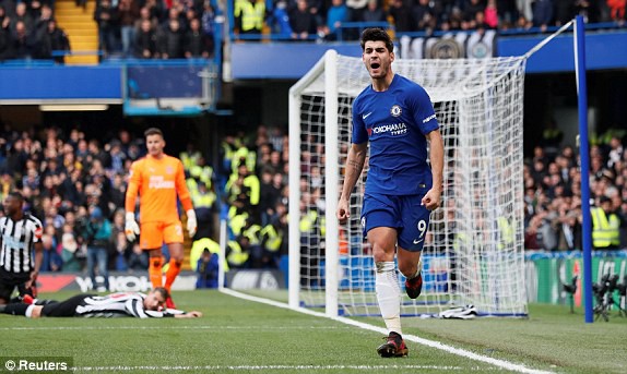 Trực tiếp trận Chelsea - Newcastle: Hazard và Morata ghi 3 bàn mang về 3 điểm
