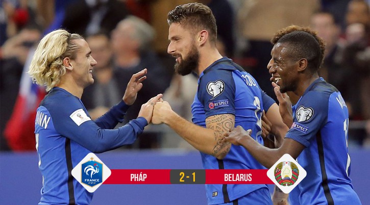 Video: Pháp đoạt vé đến World Cup, Hà Lan bị loại