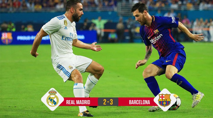 Video kết quả: Barca hạ Real Madrid trong cơn mưa bàn thắng