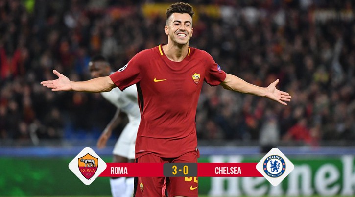 Video: Lọt lưới sau 38 giây, Chelsea trắng tay trước Roma
