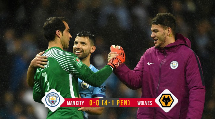 Video: Man City thắng nhọc nhờ Bravo 2 lần cứu penalty