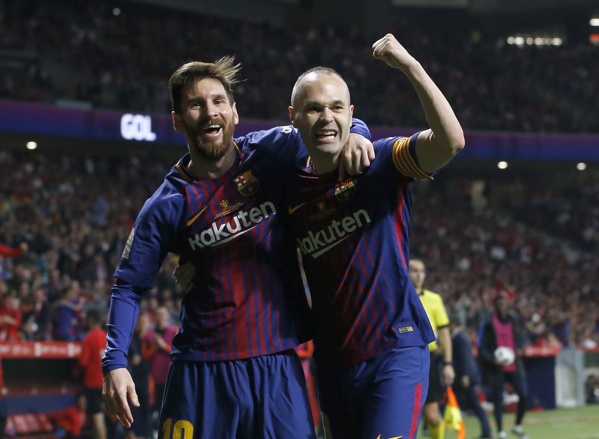 Video: Messi san bằng kỷ lục 68 năm, Barca đoạt Cúp nhà Vua