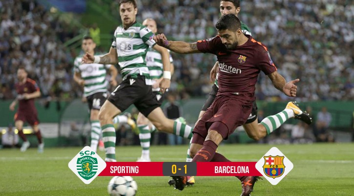 Video: Barca tiếp tục hưởng "lộc" đá phản lưới nhà trước Sporting