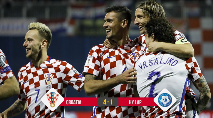 Video: Modric “mở hàng” giúp Croatia cầm chắc vé dự World Cup