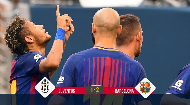 Video: Neymar lập cú đúp, Barca phục thù Juventus