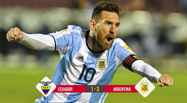 Video: Người hùng Messi lập hat-trick đưa Argentina đến World Cup