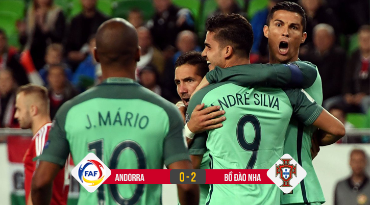 Video: Ronaldo ghi bàn đem hy vọng tới World Cup cho Bồ Đào Nha
