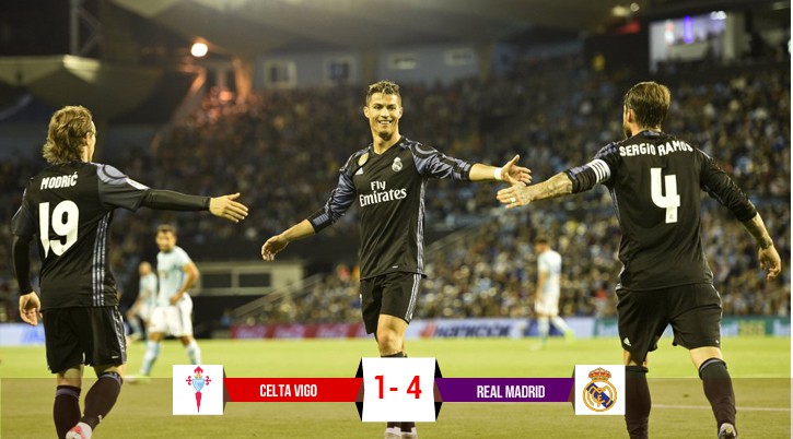 Video: Ronaldo lại bùng nổ, Real Madrid chạm tay vào chức vô địch