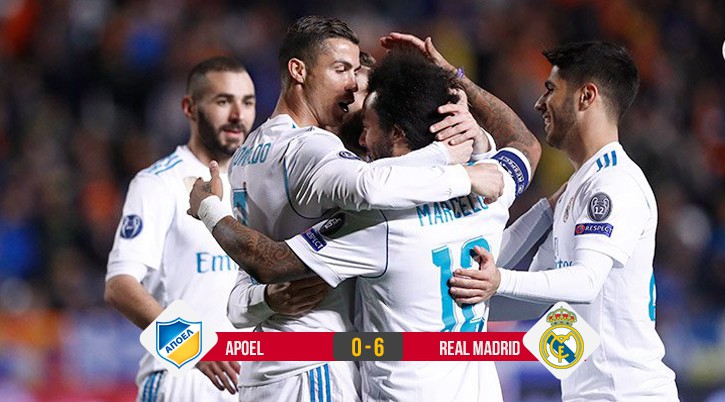 Video: Ronaldo ghi bàn vượt Messi, Real Madrid tiến vào vòng 1/8