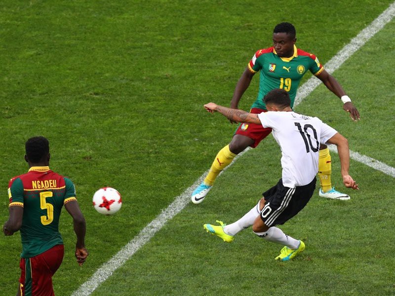 Video: Hạ gục Cameroon, Đức vào bán kết Confed Cup ở ngôi đầu BXH