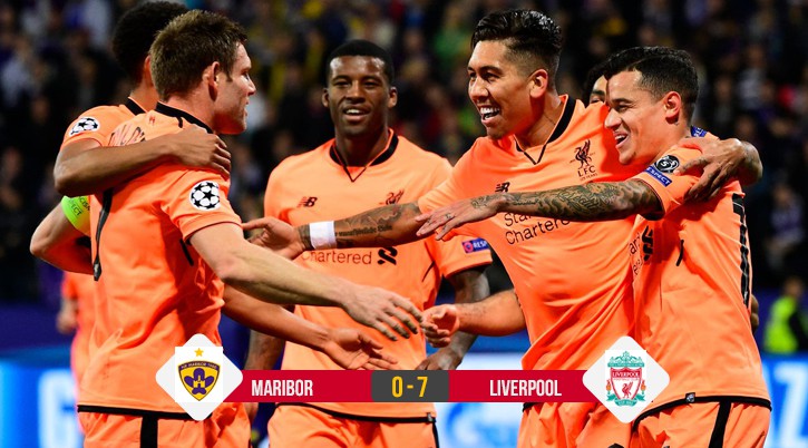 Video: Tam tấu bùng nổ giúp Liverpool trút mưa bàn thắng