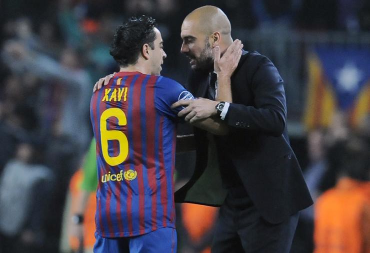H&igrave;nh ảnh: Barca của Guardiola chuyền b&oacute;ng v&agrave; kiểm so&aacute;t b&oacute;ng vượt trội