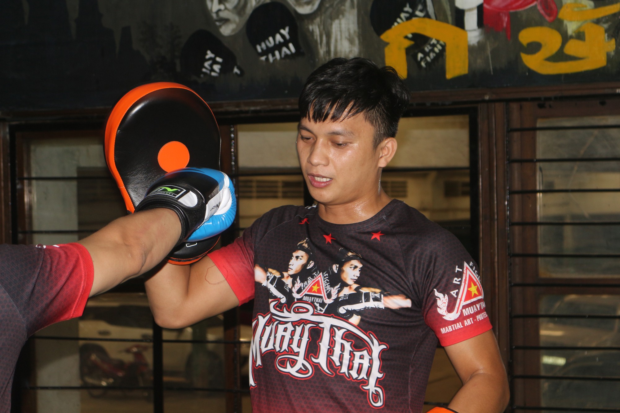 phong tr&agrave;o tập muay Th&aacute;i