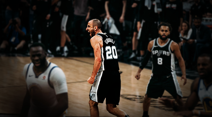 40 tuổi, Ginobili vẫn là cậu học trò nhỏ của Coach Pop