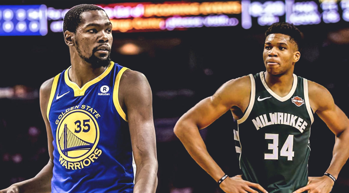 Kevin Durant xúi Antetokounmpo hãy bỏ Bucks mà ra đi