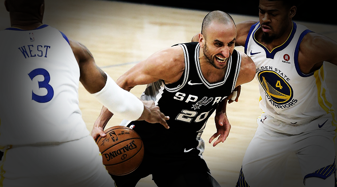 Suýt lội ngược dòng, Ginobili làm fan Warriors thót tim