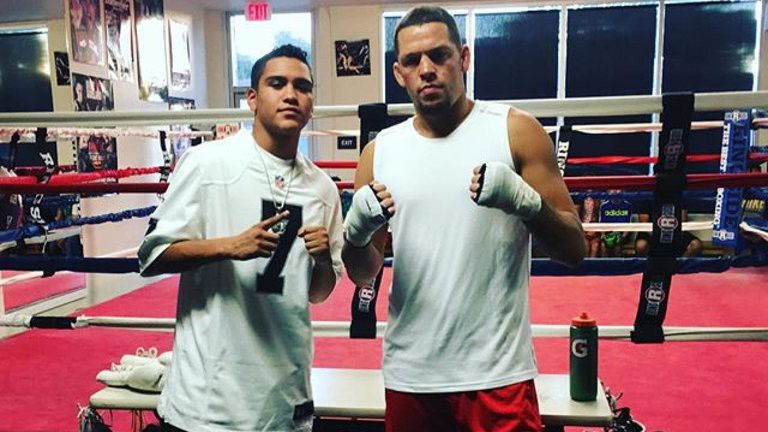Nate Diaz tập như "trâu" cho trận chiến với Conor McGregor