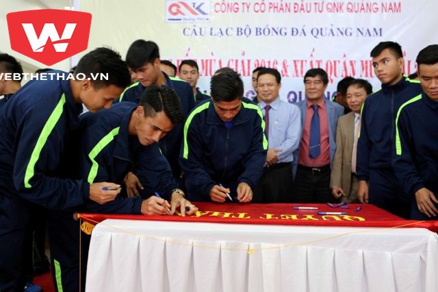 Quảng Nam FC và V.League 2017: Không ai đánh thuế giấc mơ