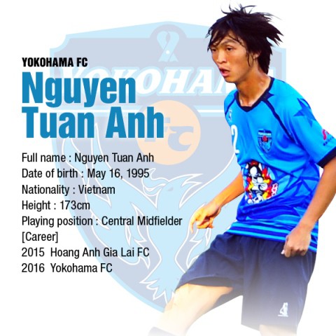 Tuấn Anh: “Tôi muốn lấy Yokohama FC làm bước đệm lên ĐTQG”