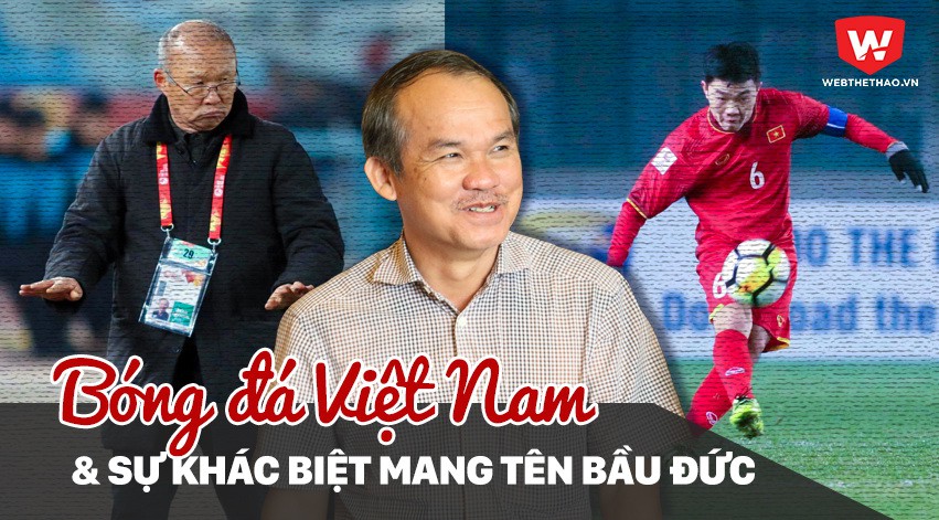 Bóng đá Việt Nam và sự khác biệt mang tên bầu Đức