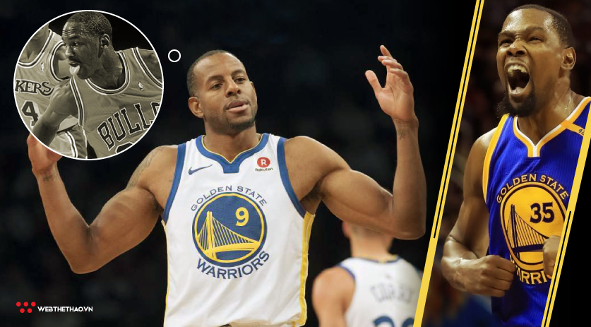 Andre Iguodala so sánh Kevin Durant với Michael Jordan