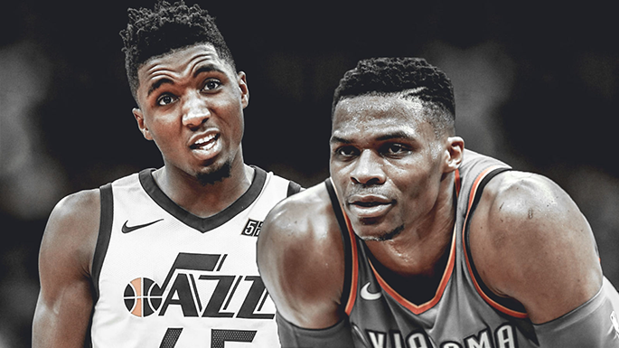 Donovan Mitchell quyết tiễn Russell Westbrook rời playoffs