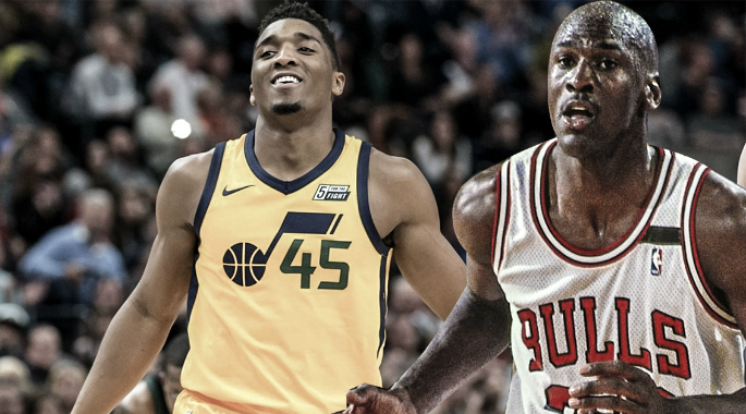 Donovan Mitchell xô đổ kỷ lục của Michael Jordan