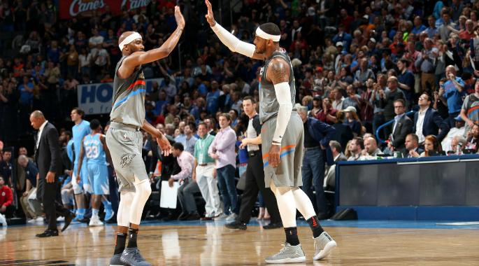 Kết quả NBA 17/03: OKC lần thứ ba đánh bại Clippers