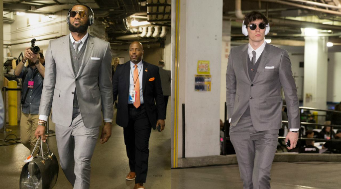 LeBron James bỏ tiền biến đồng đội thành những quý ông